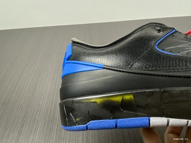 Rep Onekick Blue Off-White Jordan DJ4375-004 Low 2 Retro SP Black 0728